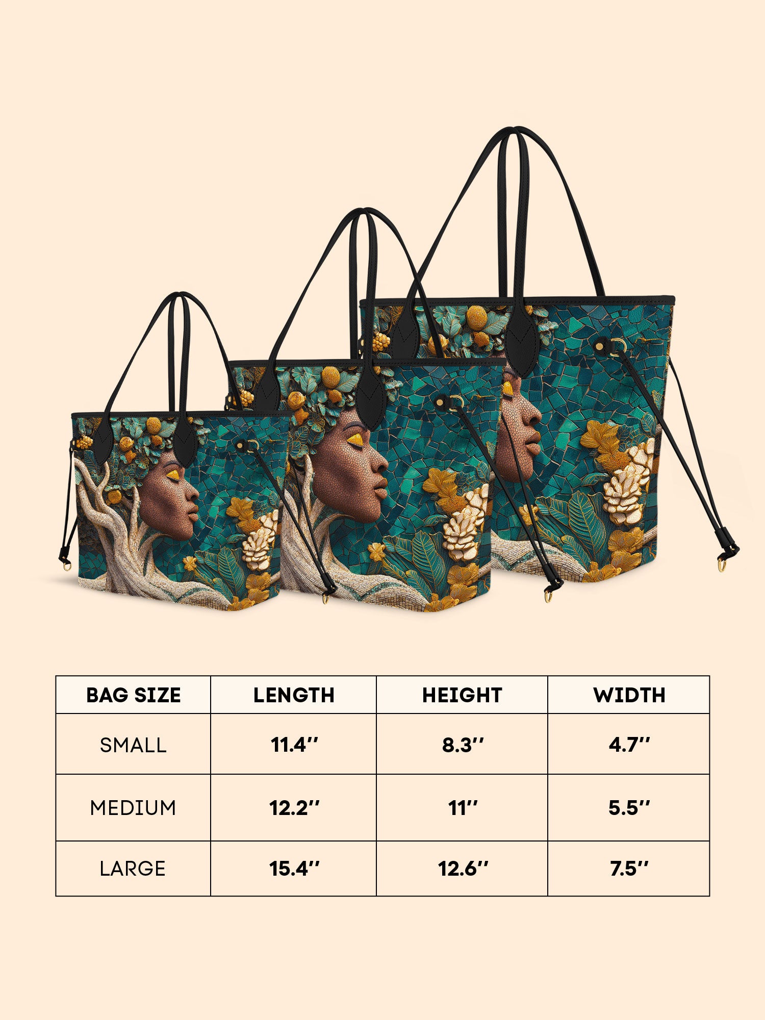 Living Ebony Classic Shopper Tote QR0TV003