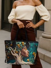 Living Ebony Classic Shopper Tote QR0TV003