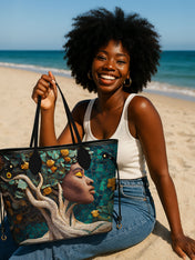 Living Ebony Classic Shopper Tote QR0TV003