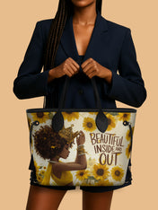 Sunflower Queen Classic Shopper Tote QR0HH007