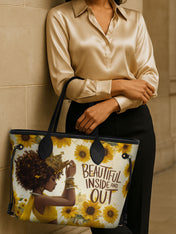Sunflower Queen Classic Shopper Tote QR0HH007