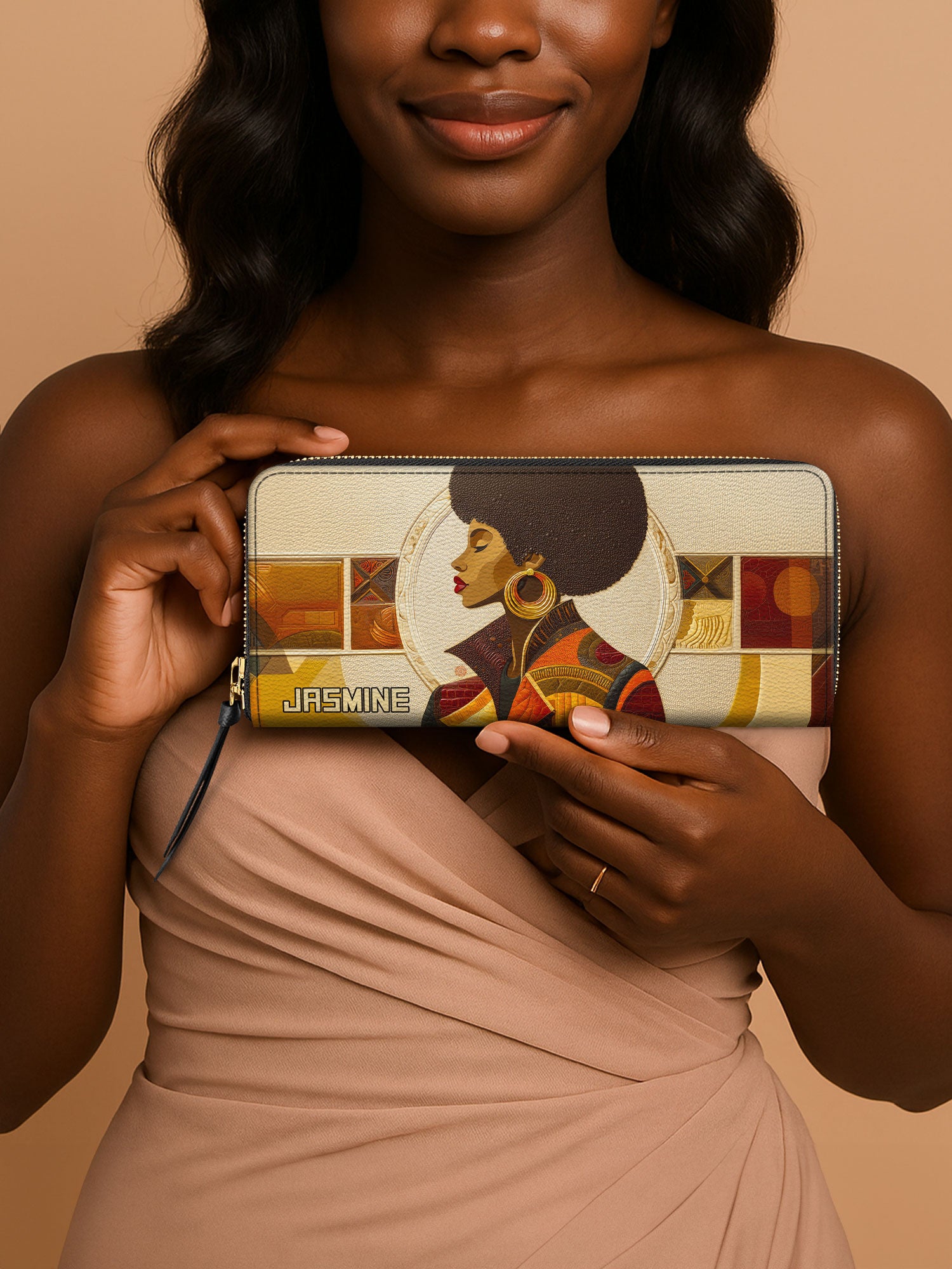 Golden Echo Slimline Zippy Wallet