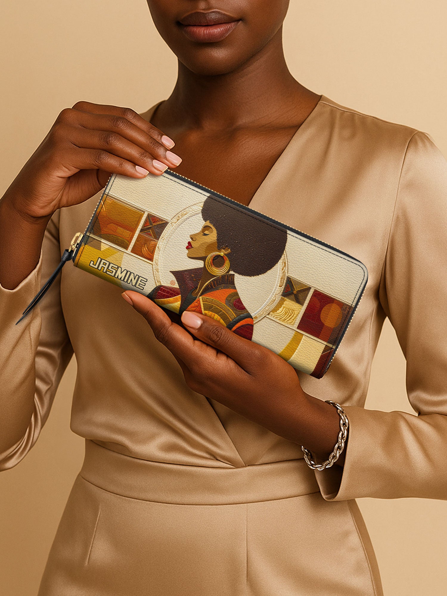 Golden Echo Slimline Zippy Wallet