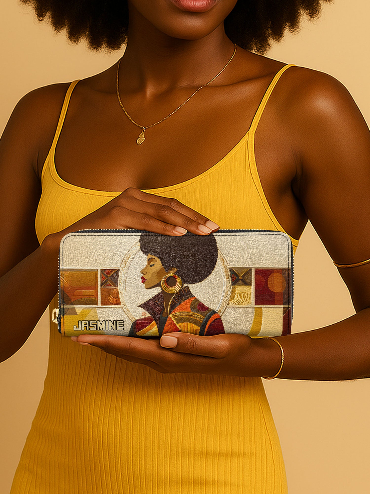 Golden Echo Slimline Zippy Wallet