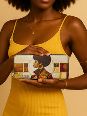 Golden Echo Slimline Zippy Wallet