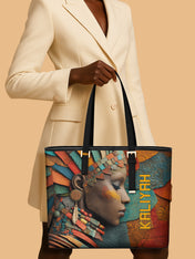 Ember Spirit Sleek Leather Tote