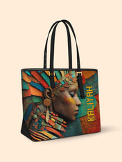 Ember Spirit Sleek Leather Tote