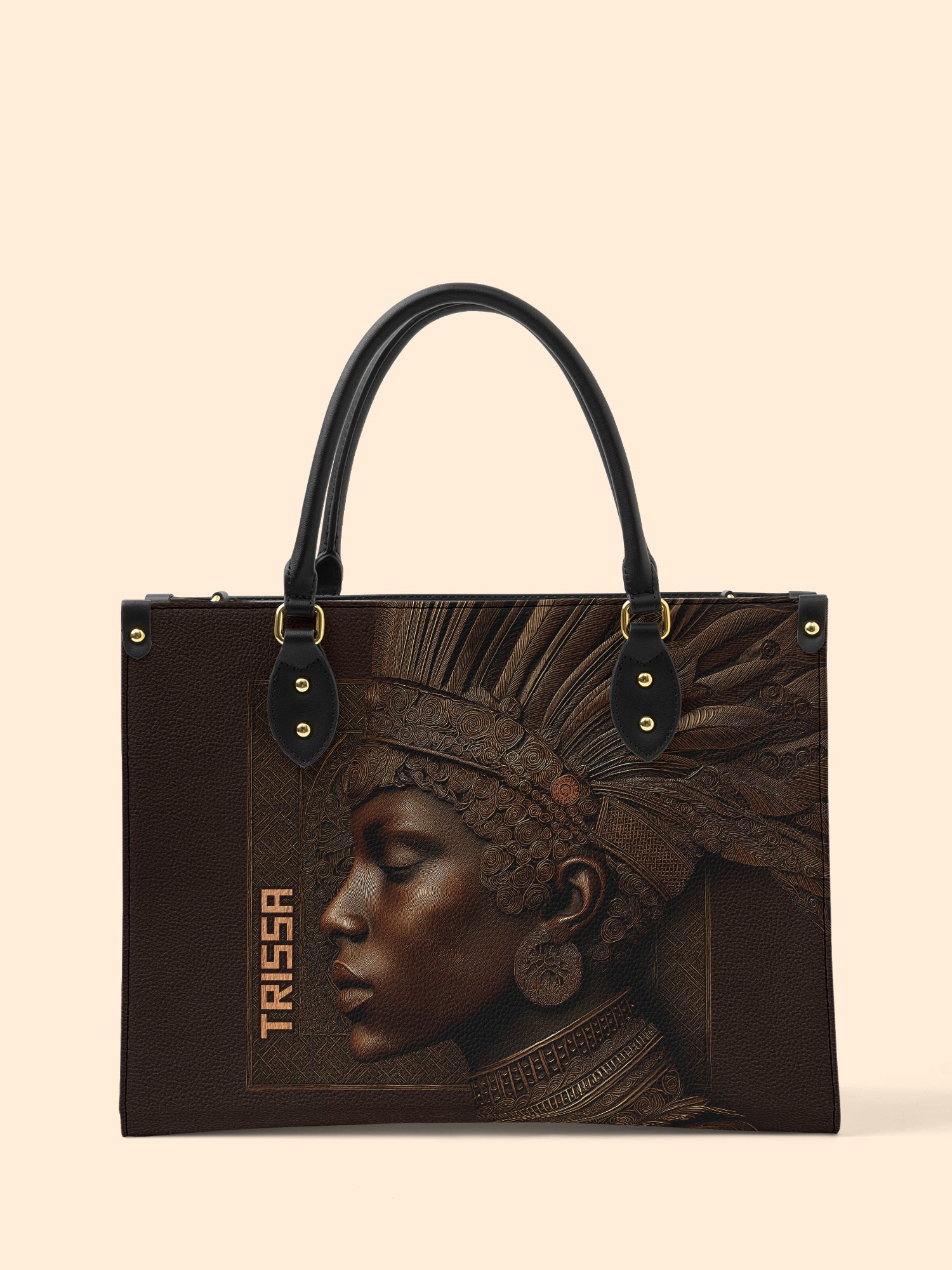Back To Africa Premium Leather Handbag
