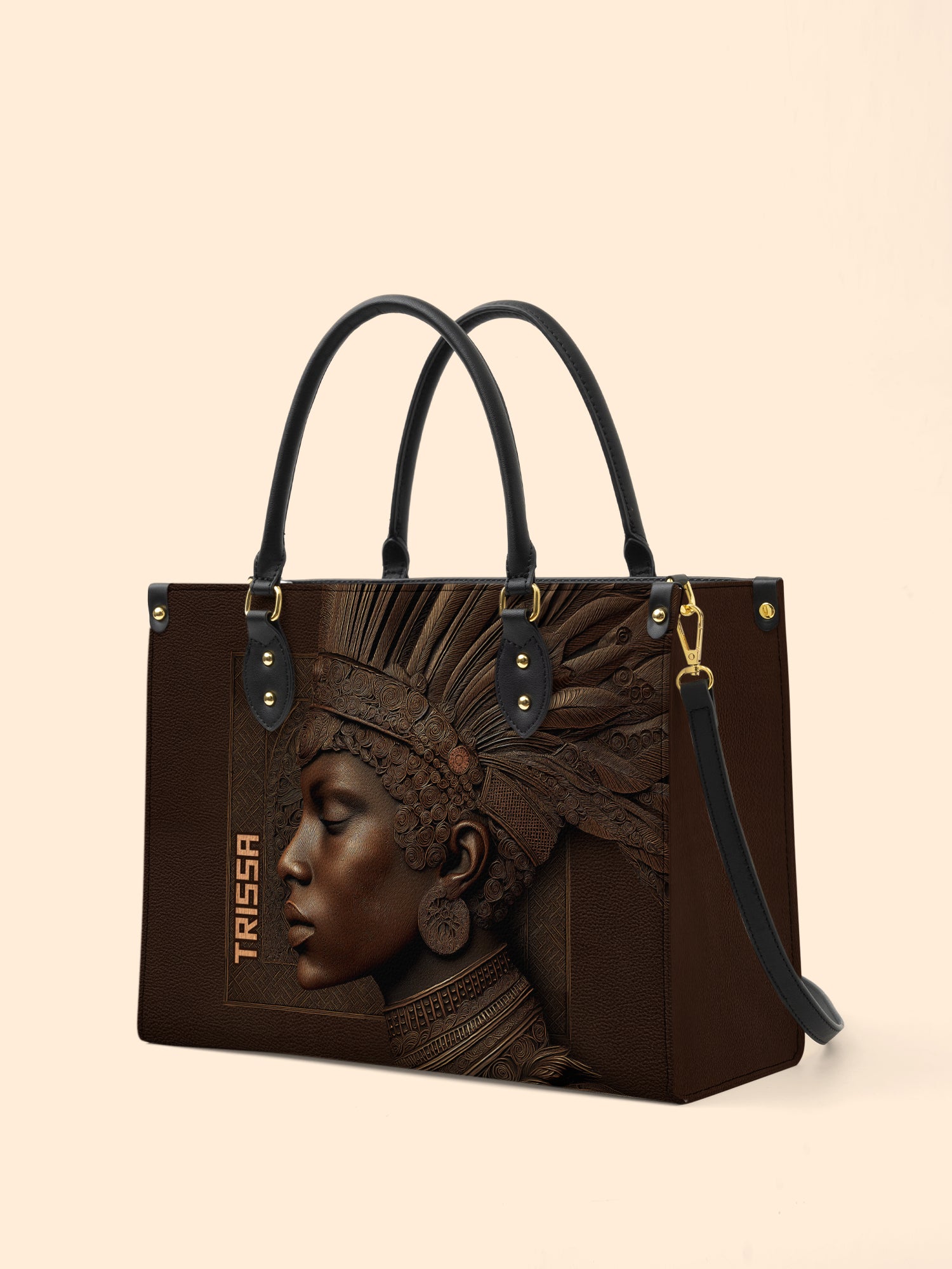 Back To Africa Premium Leather Handbag