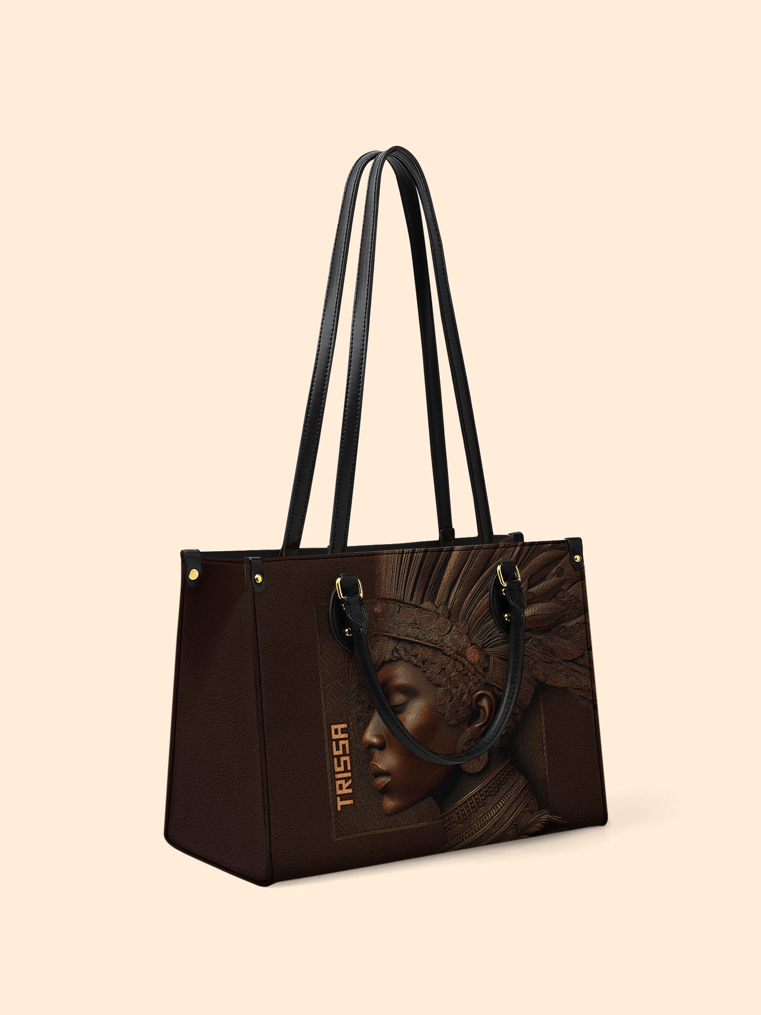 Back To Africa Premium Leather Handbag