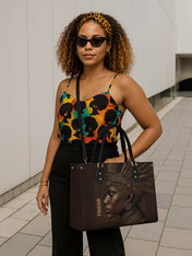 Back To Africa Premium Leather Handbag