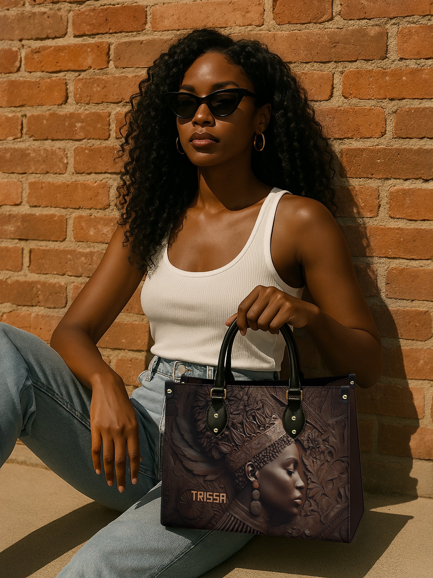 Back To Africa Premium Leather Handbag