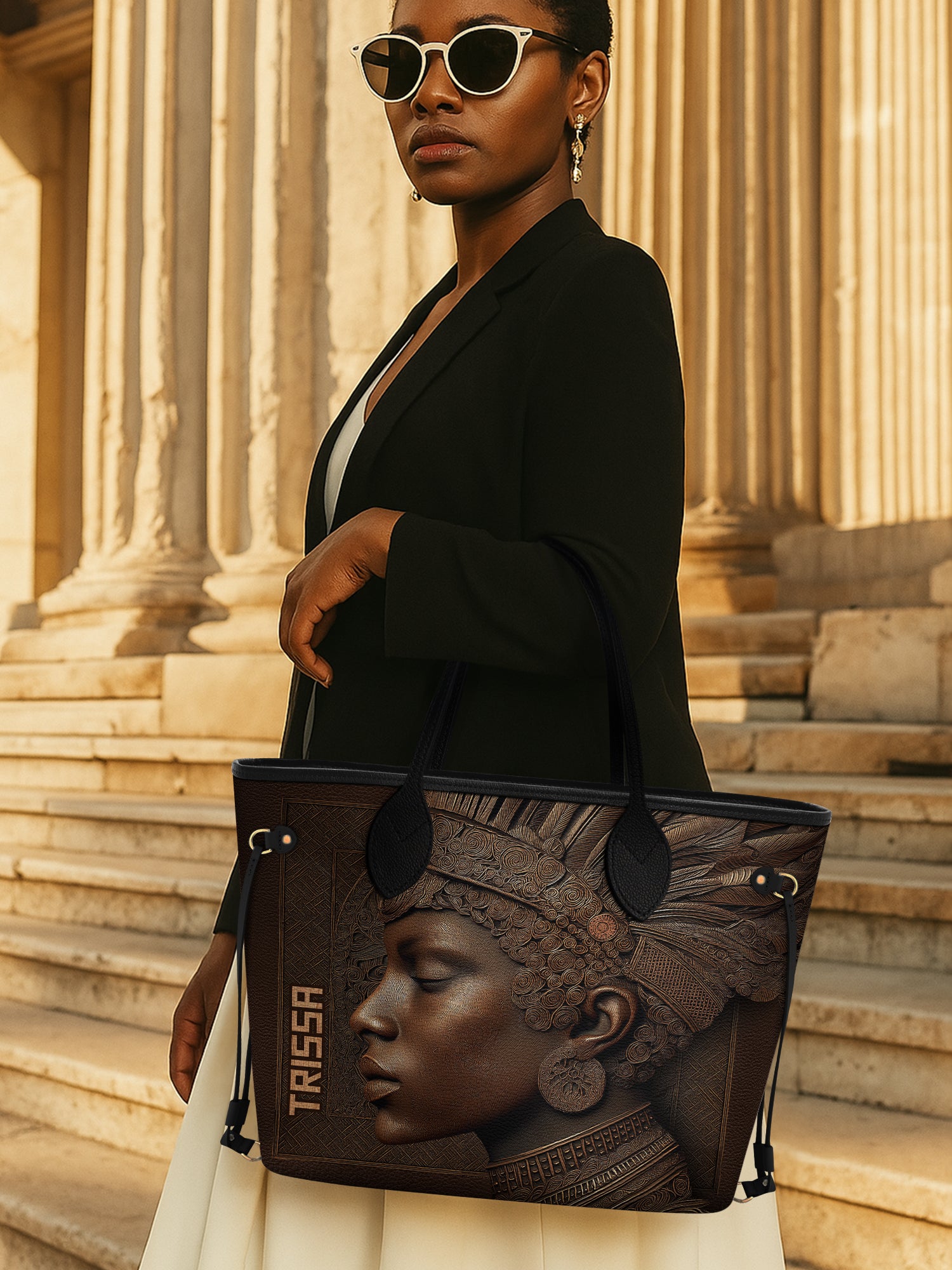 Back To Africa Classic Shopper Tote