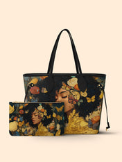 Butterfly Girl Classic Shopper Tote QR0HH013