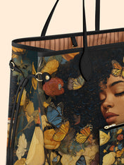 Butterfly Girl Classic Shopper Tote QR0HH013