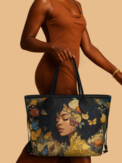 Butterfly Girl Classic Shopper Tote QR0HH013