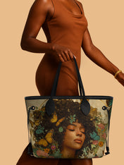 Floral Queen Classic Shopper Tote QR0HH012