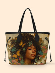 Floral Queen Classic Shopper Tote QR0HH012