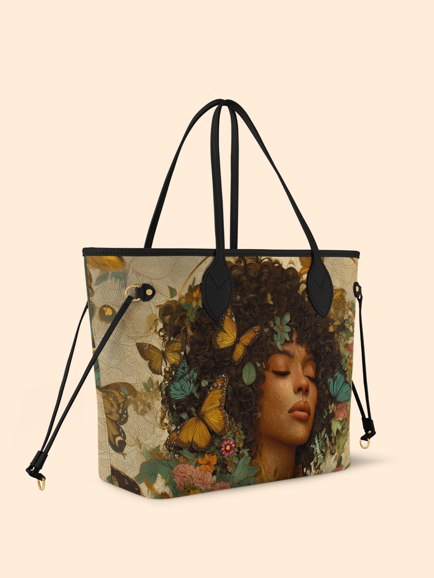 Floral Queen Classic Shopper Tote QR0HH012