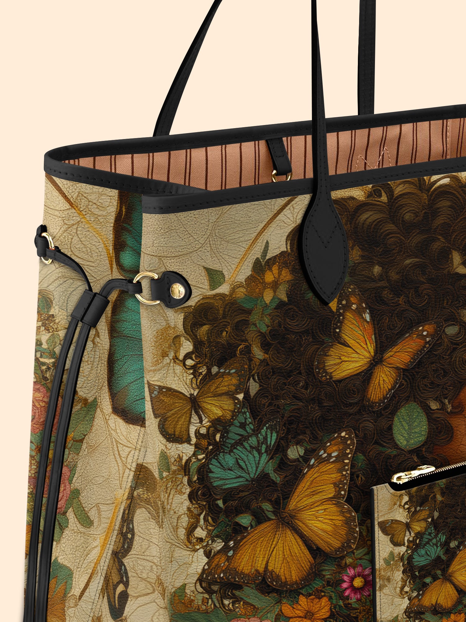 Floral Queen Classic Shopper Tote QR0HH012