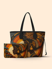 African Queen Essence Classic Shopper Tote QR0TD017