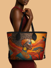 Savanna Majesty Classic Shopper Tote QR0TD021