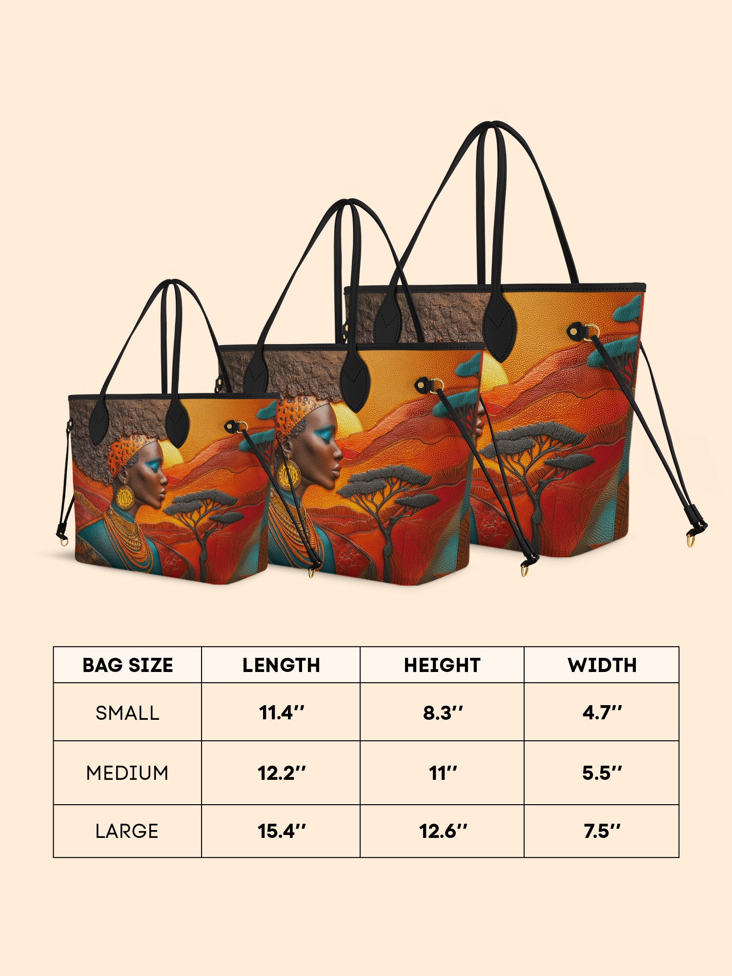 Savanna Majesty Classic Shopper Tote QR0TD021