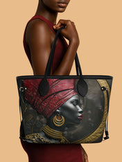 Velvet Flame Classic Shopper Tote QR0XD040