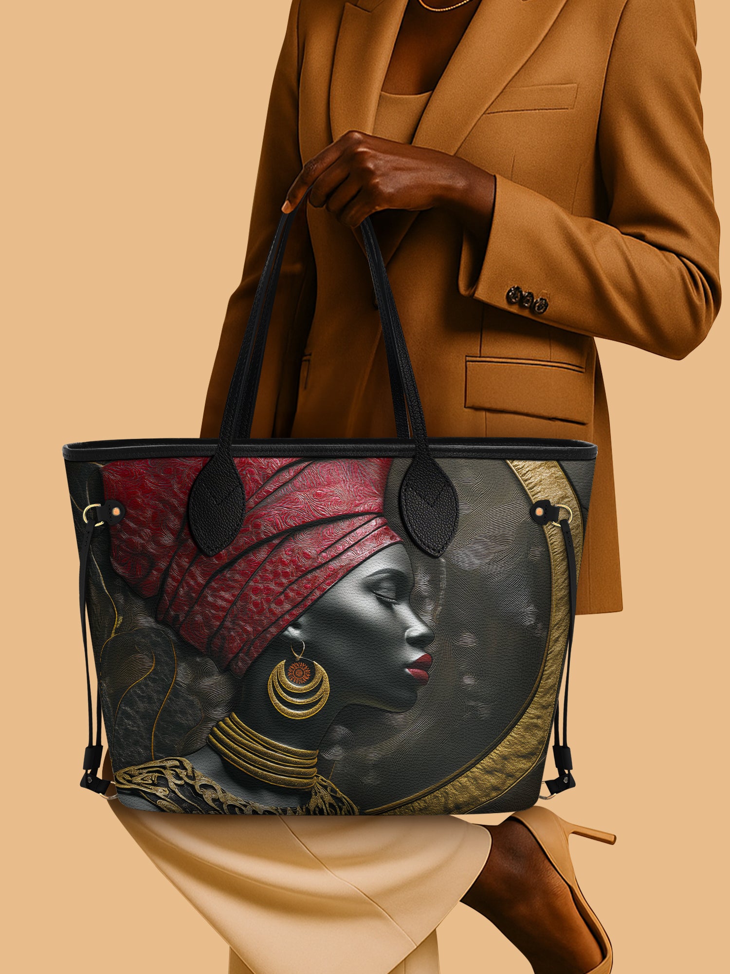 Velvet Flame Classic Shopper Tote QR0XD040