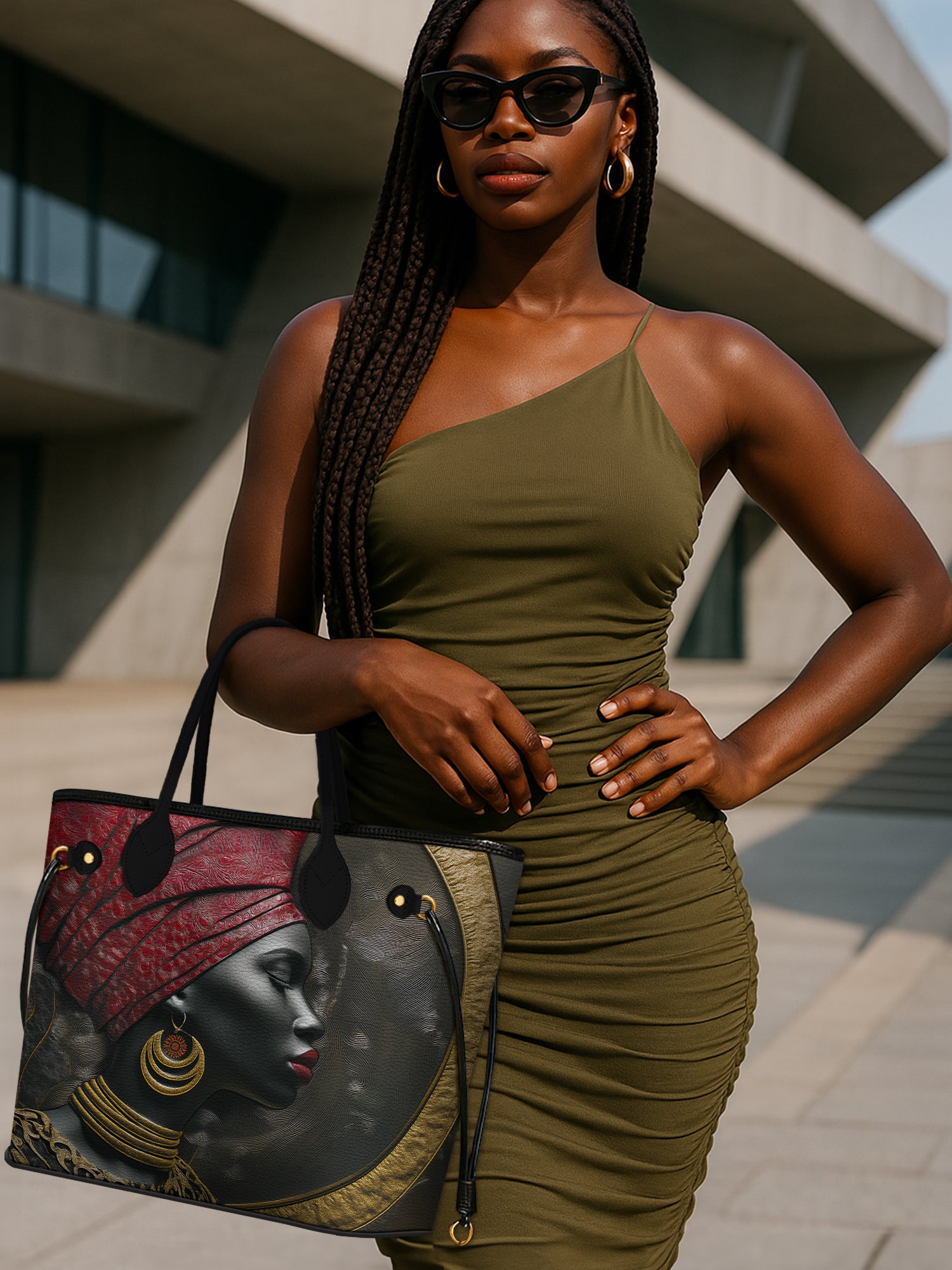 Velvet Flame Classic Shopper Tote QR0XD040