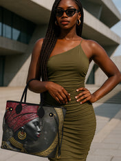 Velvet Flame Classic Shopper Tote QR0XD040