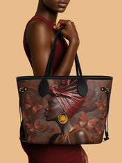 Whisper Bloom Classic Shopper Tote QR0XD042