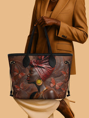 Whisper Bloom Classic Shopper Tote QR0XD042