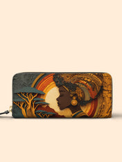 African Queen Essence Slimline Zippy Wallet QR0TD163