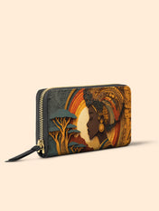 African Queen Essence Slimline Zippy Wallet QR0TD163