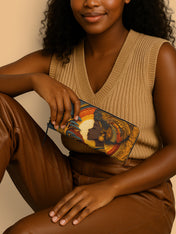 African Queen Essence Slimline Zippy Wallet QR0TD163