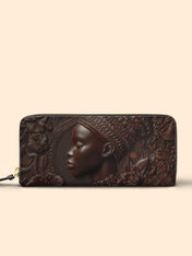 Bronze Grace Slimline Zippy Wallet QR0XD036