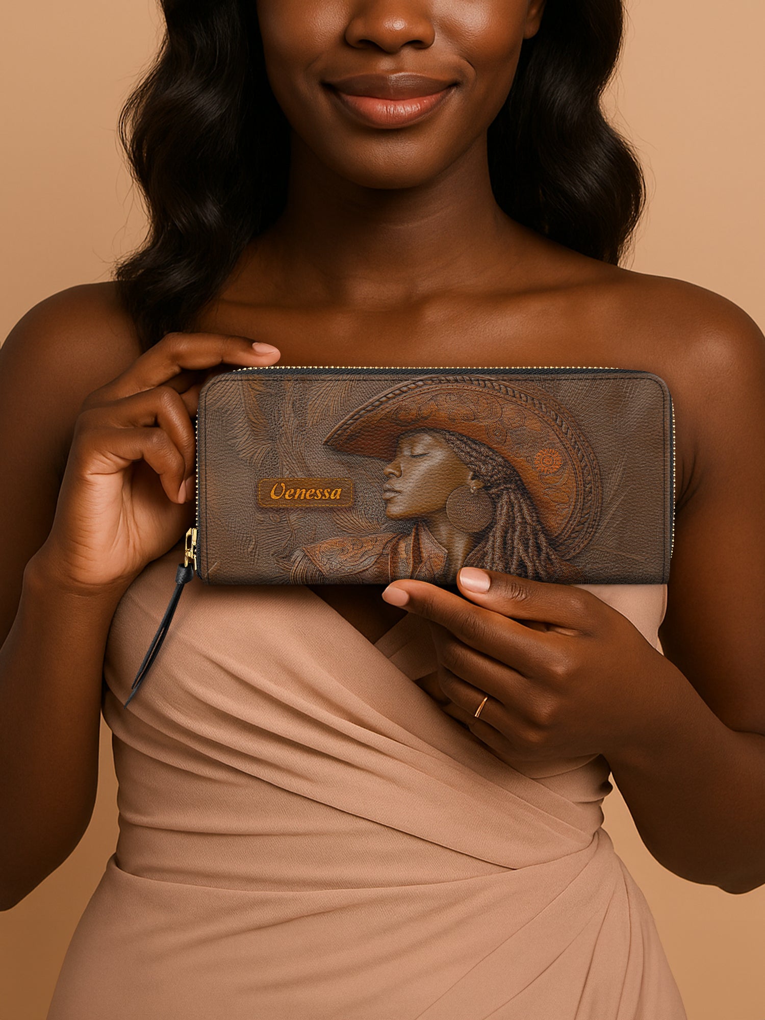Cowgirl Vibes Slimline Zippy Wallet