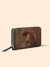 Cowgirl Vibes Slimline Zippy Wallet