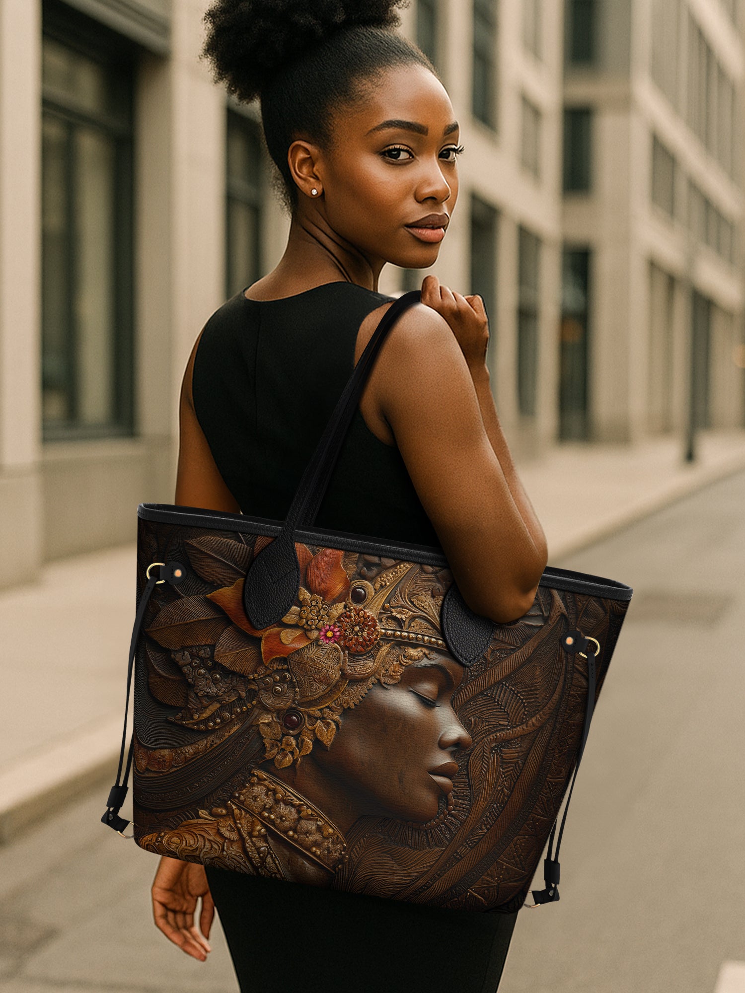 Bronzelyn Root Classic Shopper Tote QR0XD051