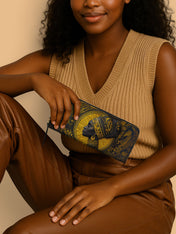 Bold Skin Slimline Zippy Wallet QR0TD046