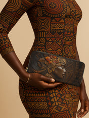 Bronzelyn Root Slimline Zippy Wallet QR0XD053