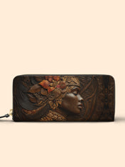 Bronzelyn Root Slimline Zippy Wallet QR0XD053