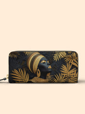 Ebony Majesty Slimline Zippy Wallet QR0TD045