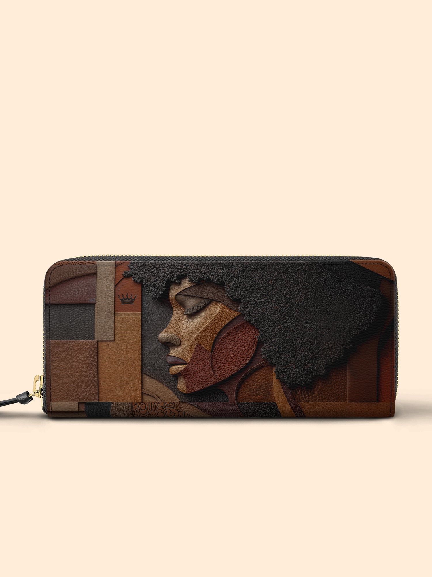 Melanin Majesty Slimline Zippy Wallet QR0TD041