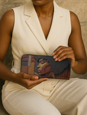 Melanin Majesty Slimline Zippy Wallet QR0TD041