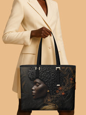 Nyara Bloom Sleek Leather Tote QR0XD068