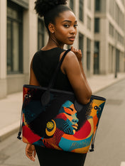 Afro Nova Classic Shopper Tote QR0TV010