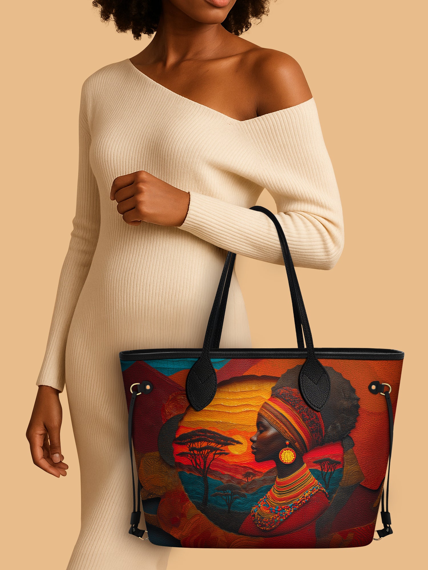 Earthly Beauty Classic Shopper Tote QR0HH018