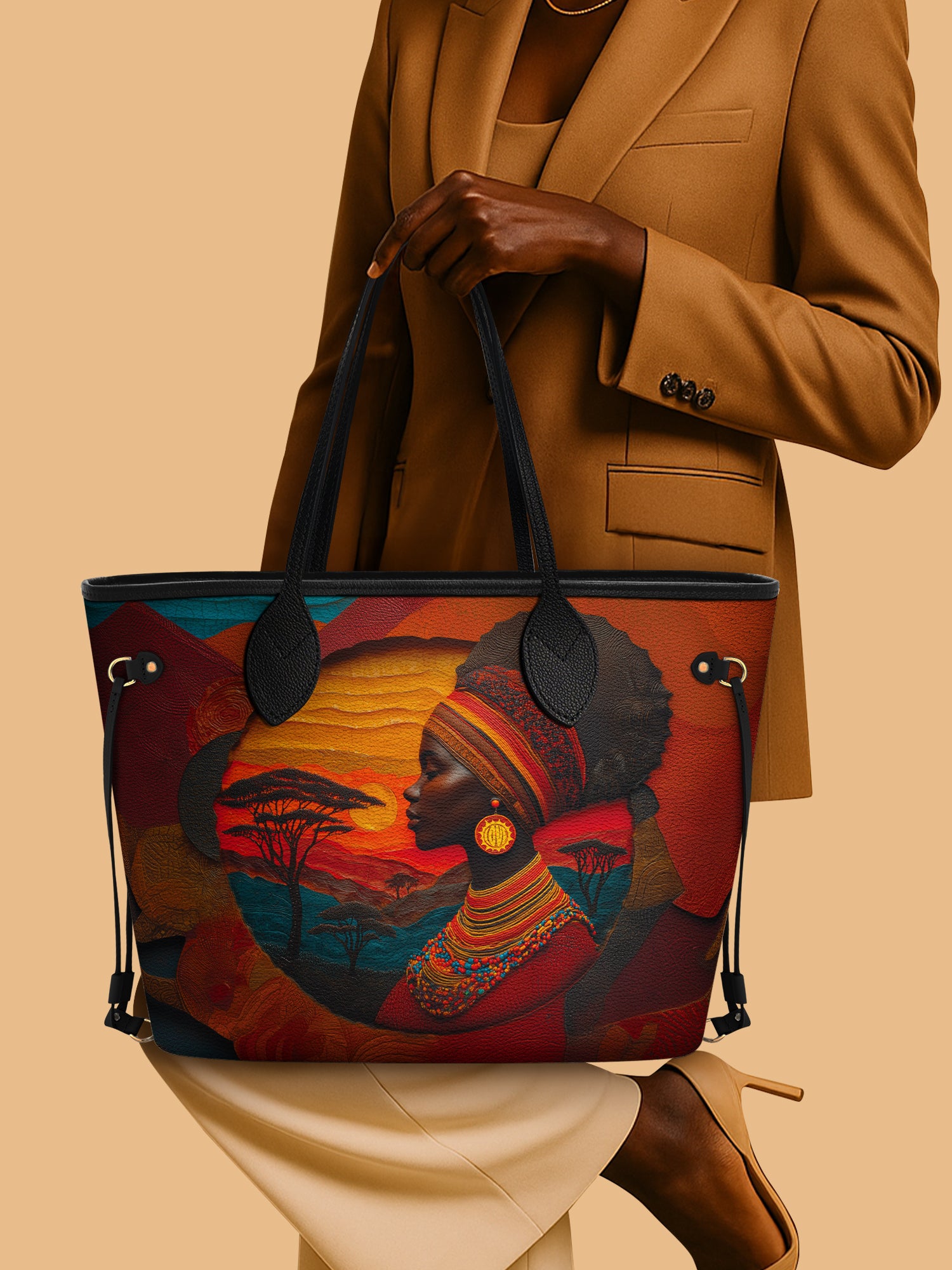 Earthly Beauty Classic Shopper Tote QR0HH018